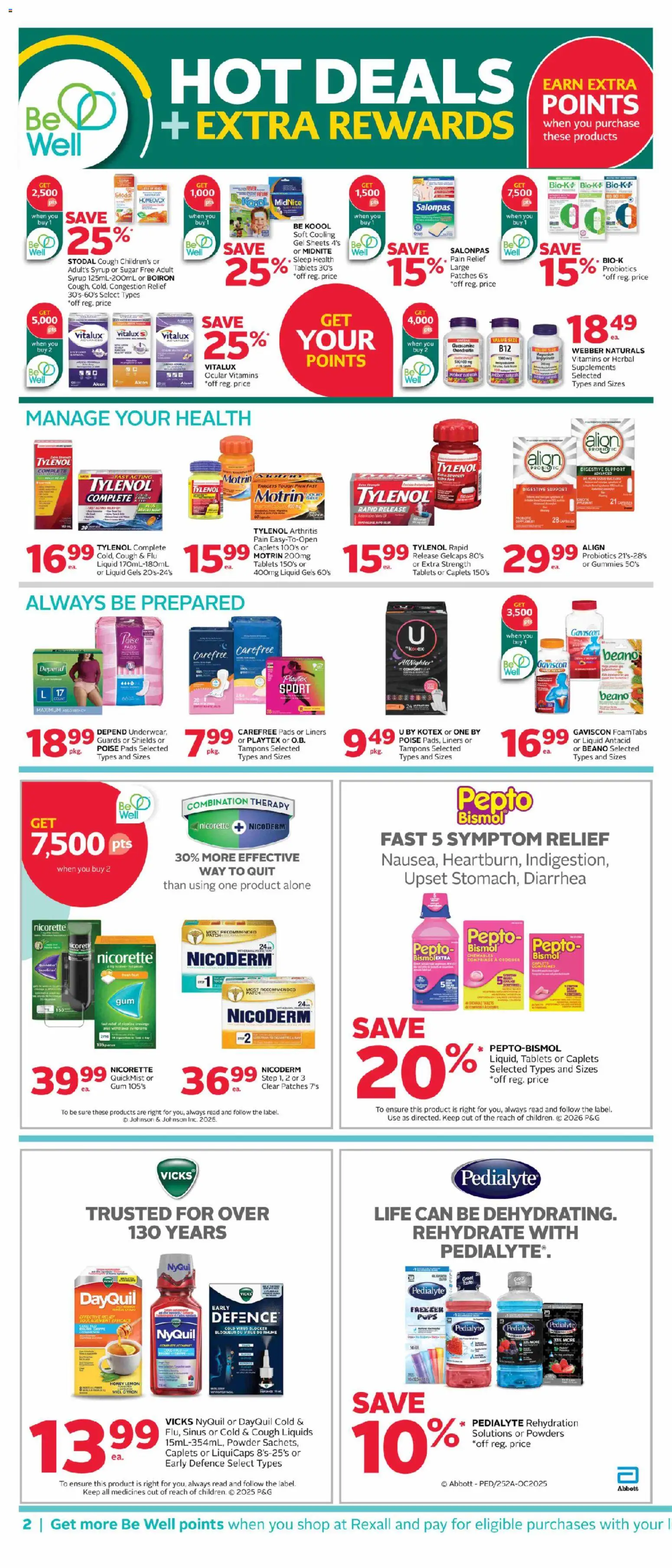 Rexall weekly flyer / circulaire - page 6- valid from Jan 2, 2026