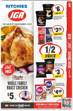 IGA catalogue preview - valid from 05/11/2025