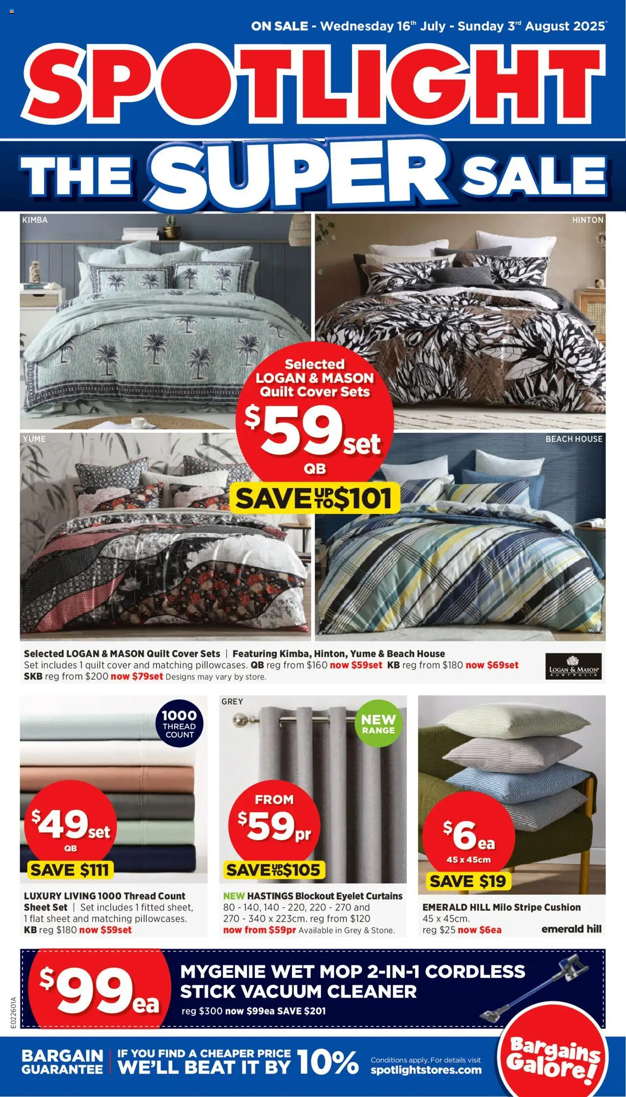 Spotlight Catalogue  - page 1- valid from 16/07/2025