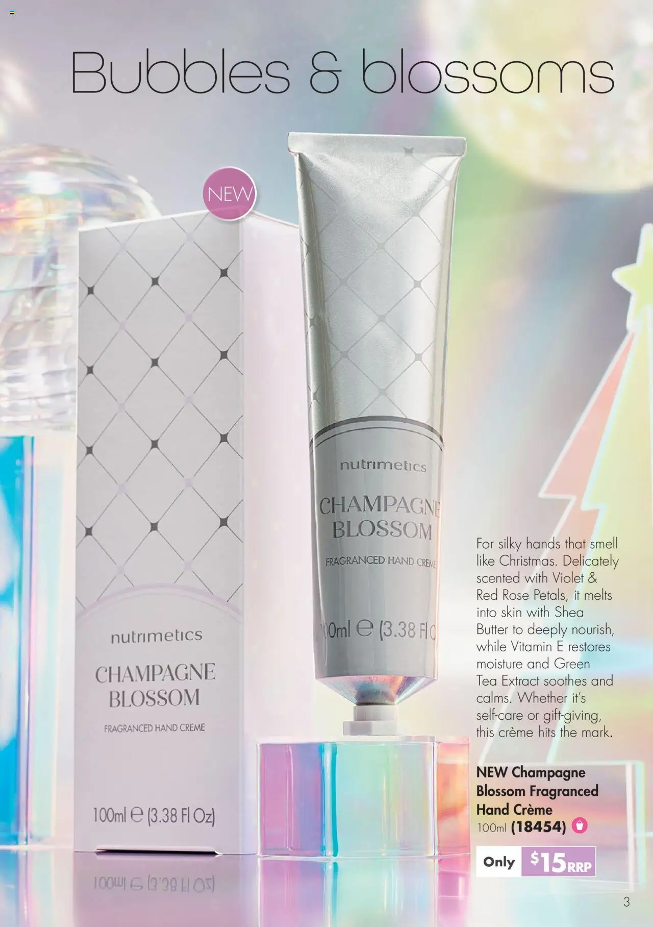 Nutrimetics Catalogue Holiday magic - page 3- valid from 12/10/2025