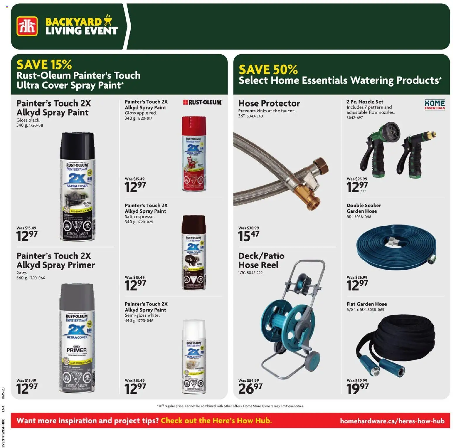 Home Hardware weekly flyer / circulaire - page 25- valid from Apr 9, 2026
