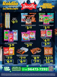 Pré-visualização Roldão - Ofertas Halloween Docile válida a partir de 29/10/2025