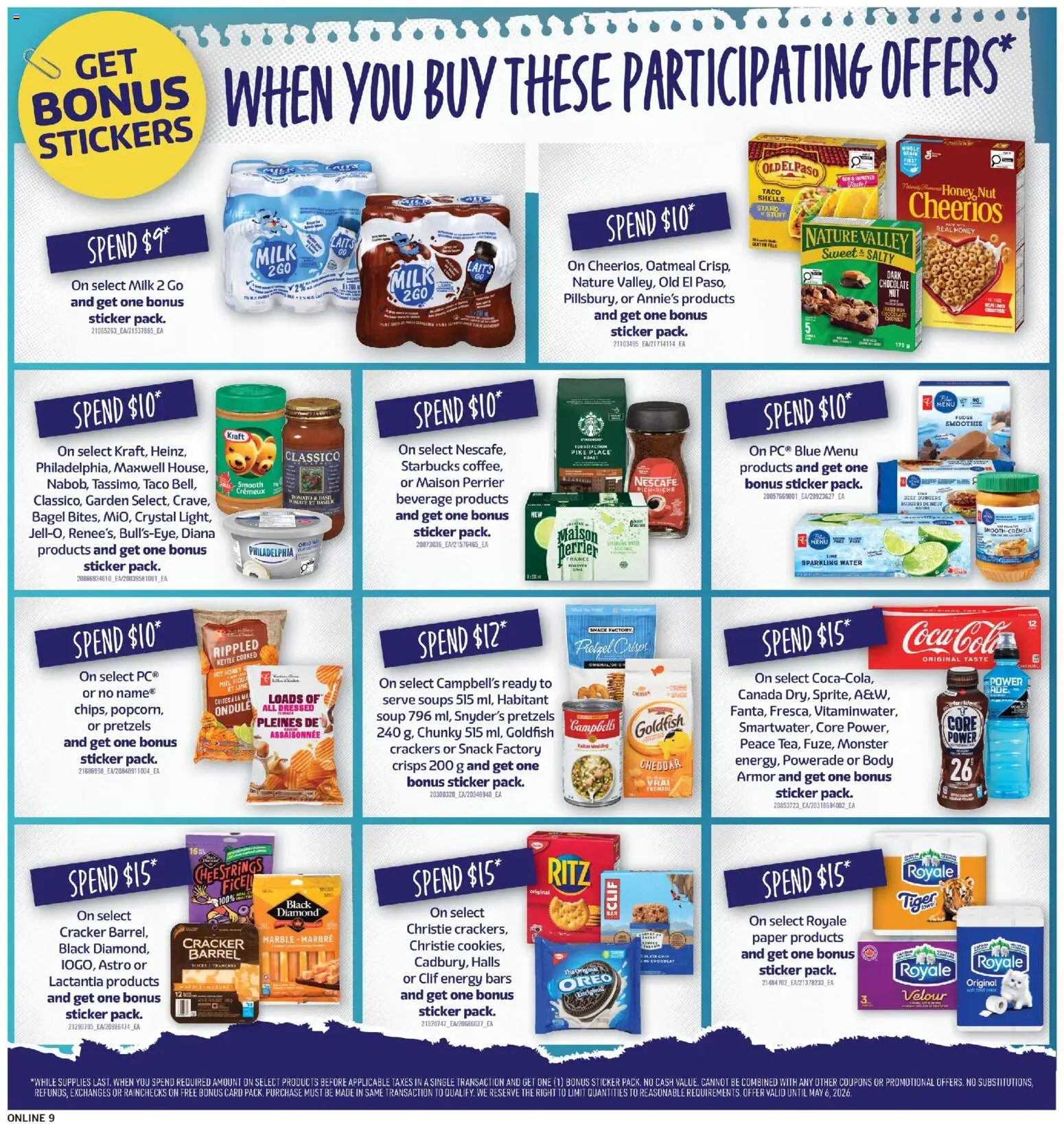 Fortinos weekly flyer / circulaire - page 9- valid from Apr 16, 2026