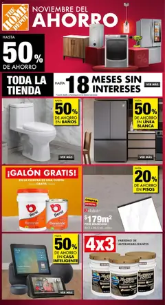 Home Depot catálogo válido desde 20/11/2025