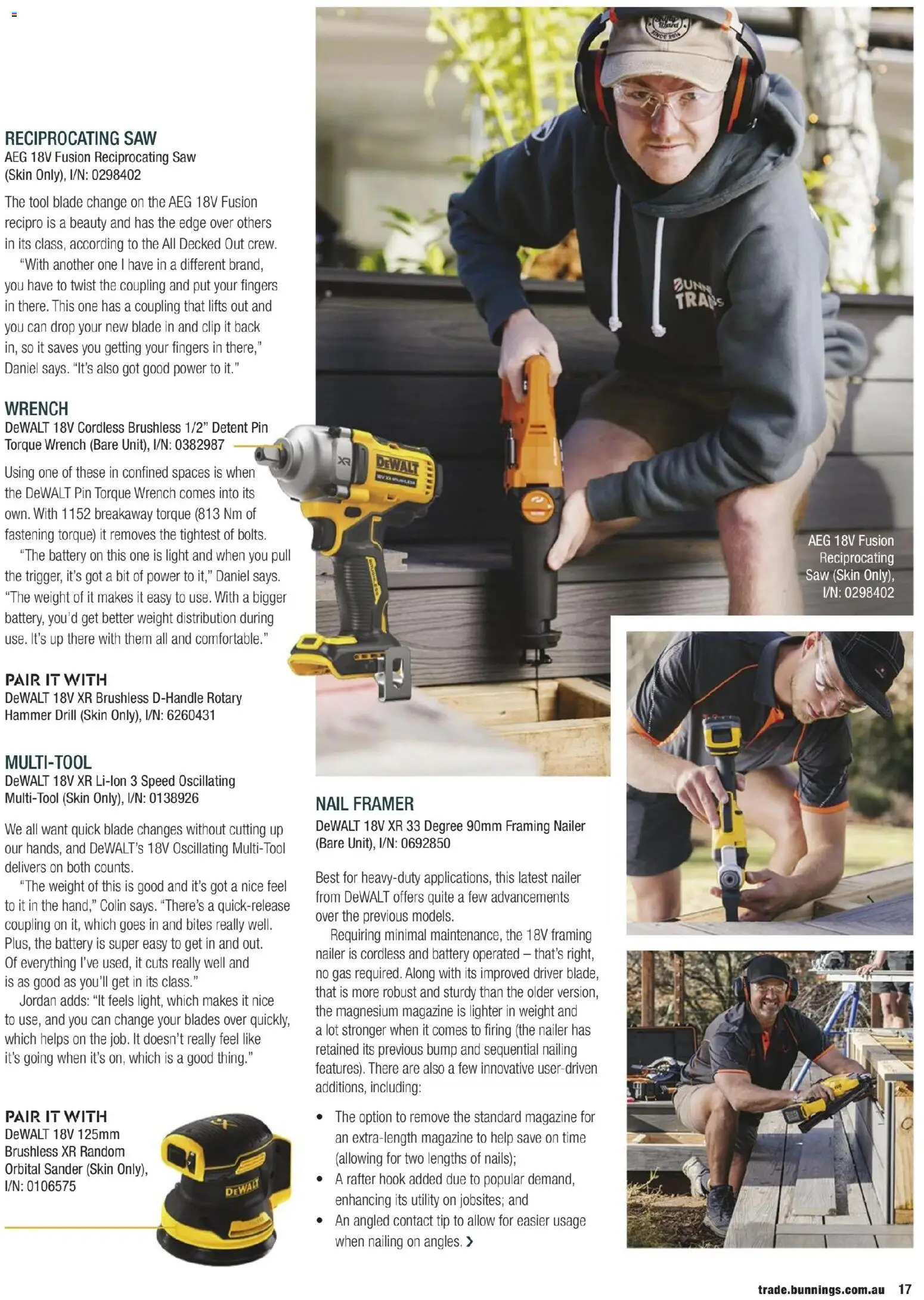 Bunnings Warehouse Trade Magazine November 2025 - page 17- valid from 01/11/2025
