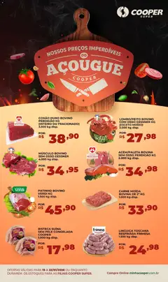 Pré-visualização Cooper - Ofertas do Açougue válida a partir de 19/01/2026