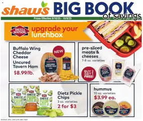 Preview Shaw's Big Book of Savings valid from 09/10/2025