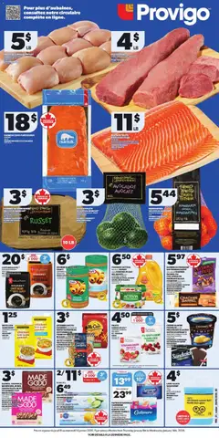 Preview Provigo weekly flyer / circulaire valid from Jan 8, 2026