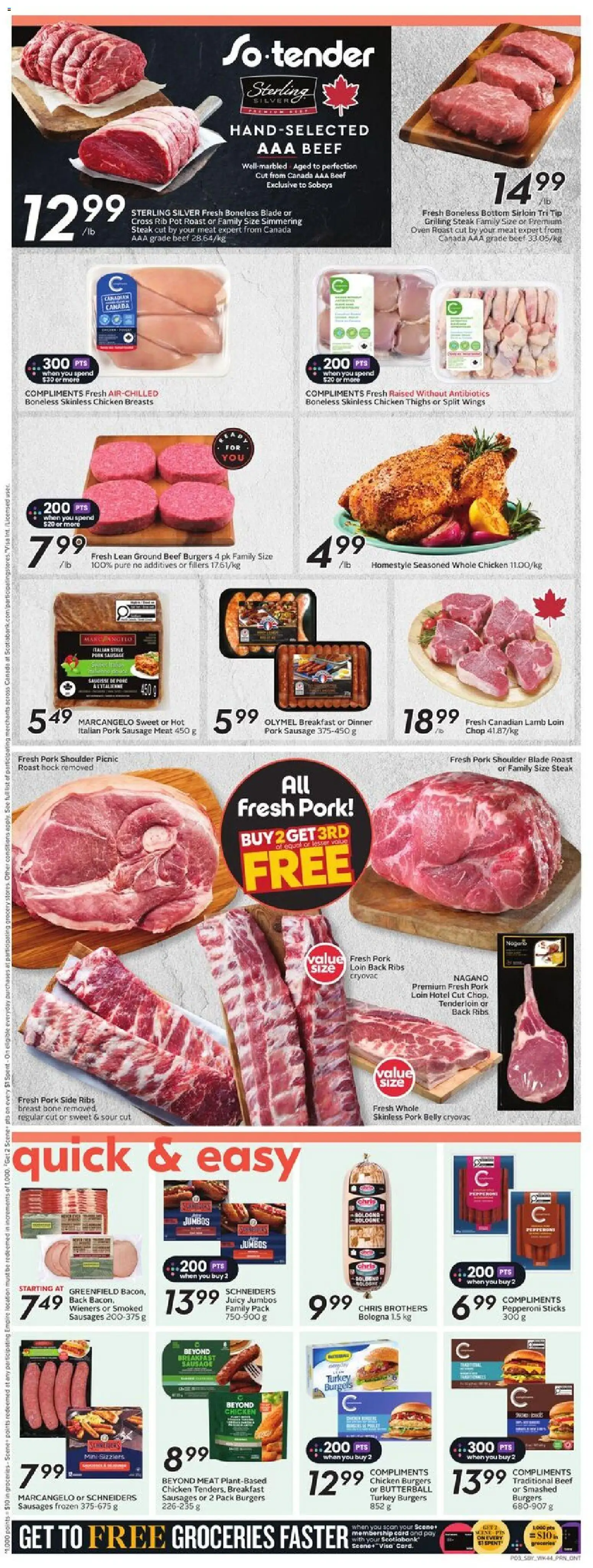 Sobeys weekly flyer / circulaire - page 6- valid from Feb 26, 2026