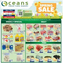 Preview Oceans weekly flyer / circulaire valid from Apr 24, 2026