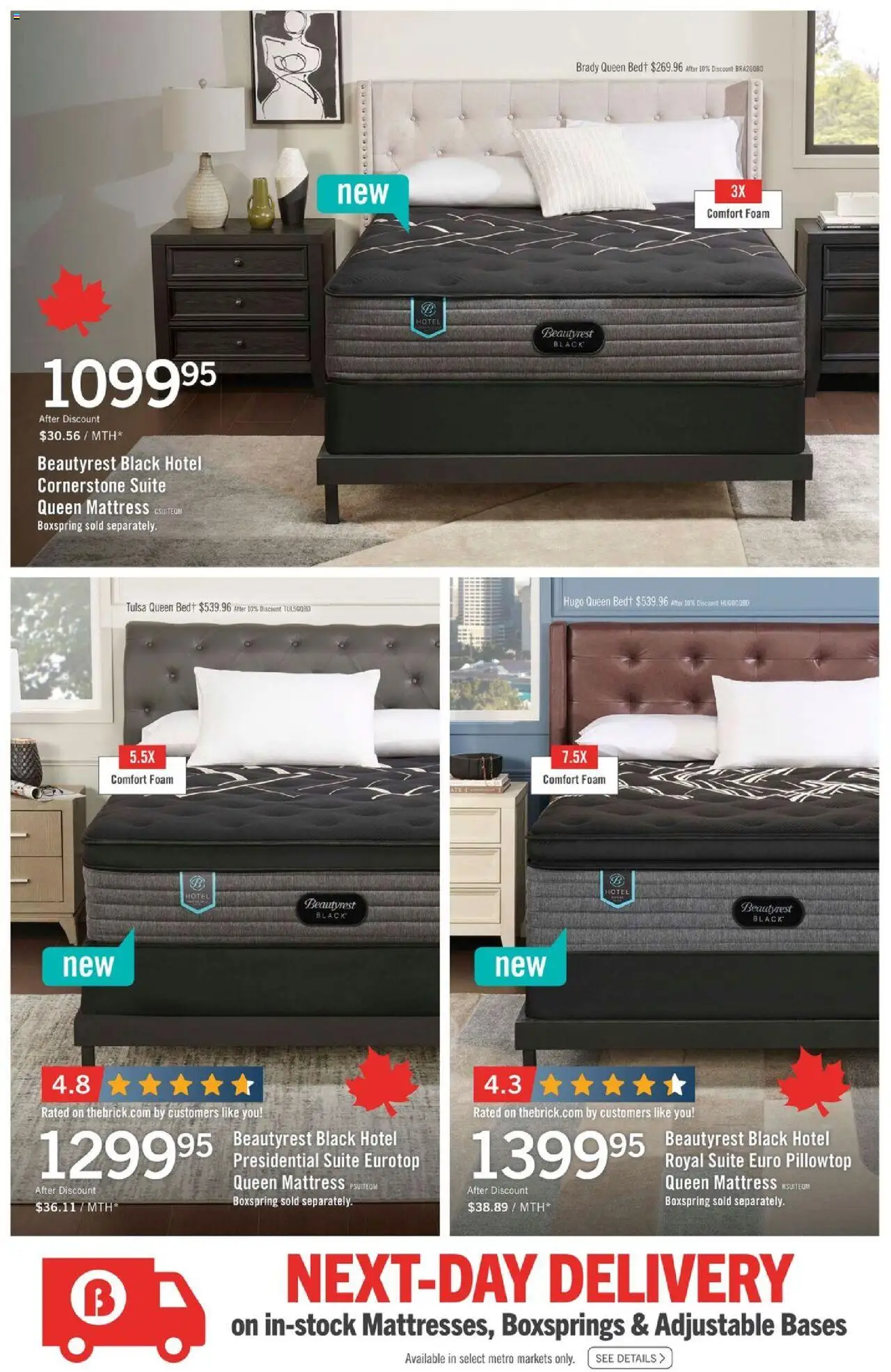 The Brick - Brick Mattress Store - page 4- valid from Jul 2, 2025