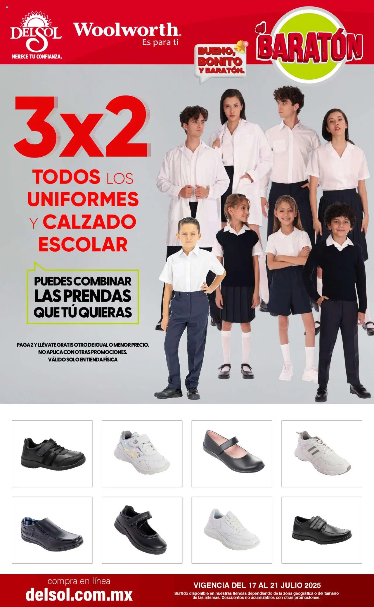 Del Sol y Woolworth - Catálogo Llegó el Baratón - página 2- válido desde 17/07/2025