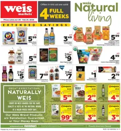 Preview Weis Natural Living valid from 01/29/2026