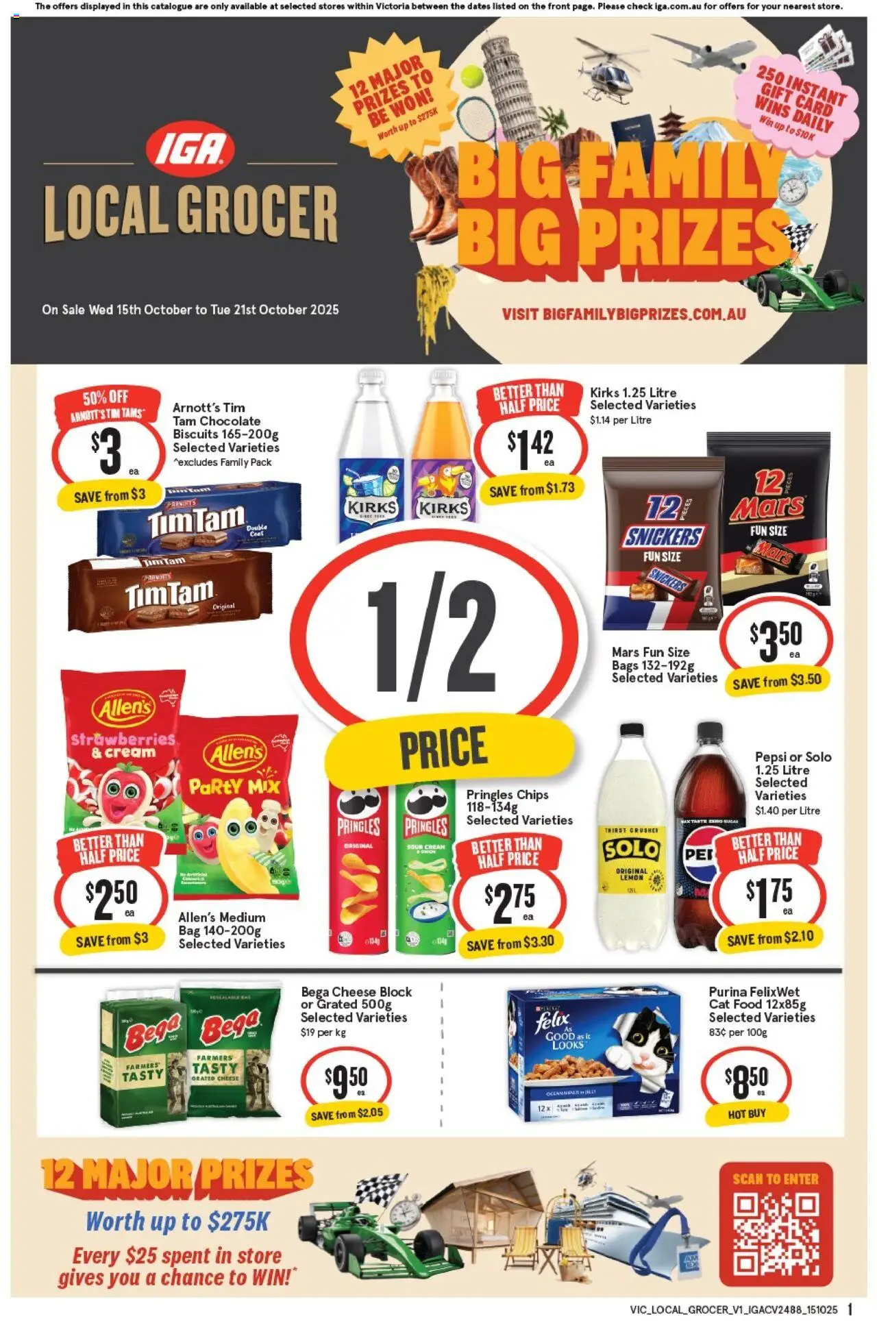 IGA Local Grocer VIC - page 1- valid from 15/10/2025