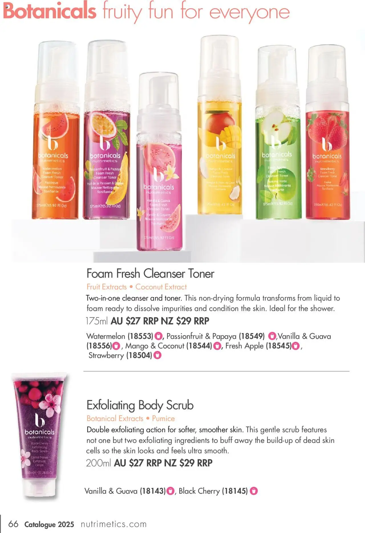 Nutrimetics Catalogue 2025 - page 66- valid from 01/01/2025