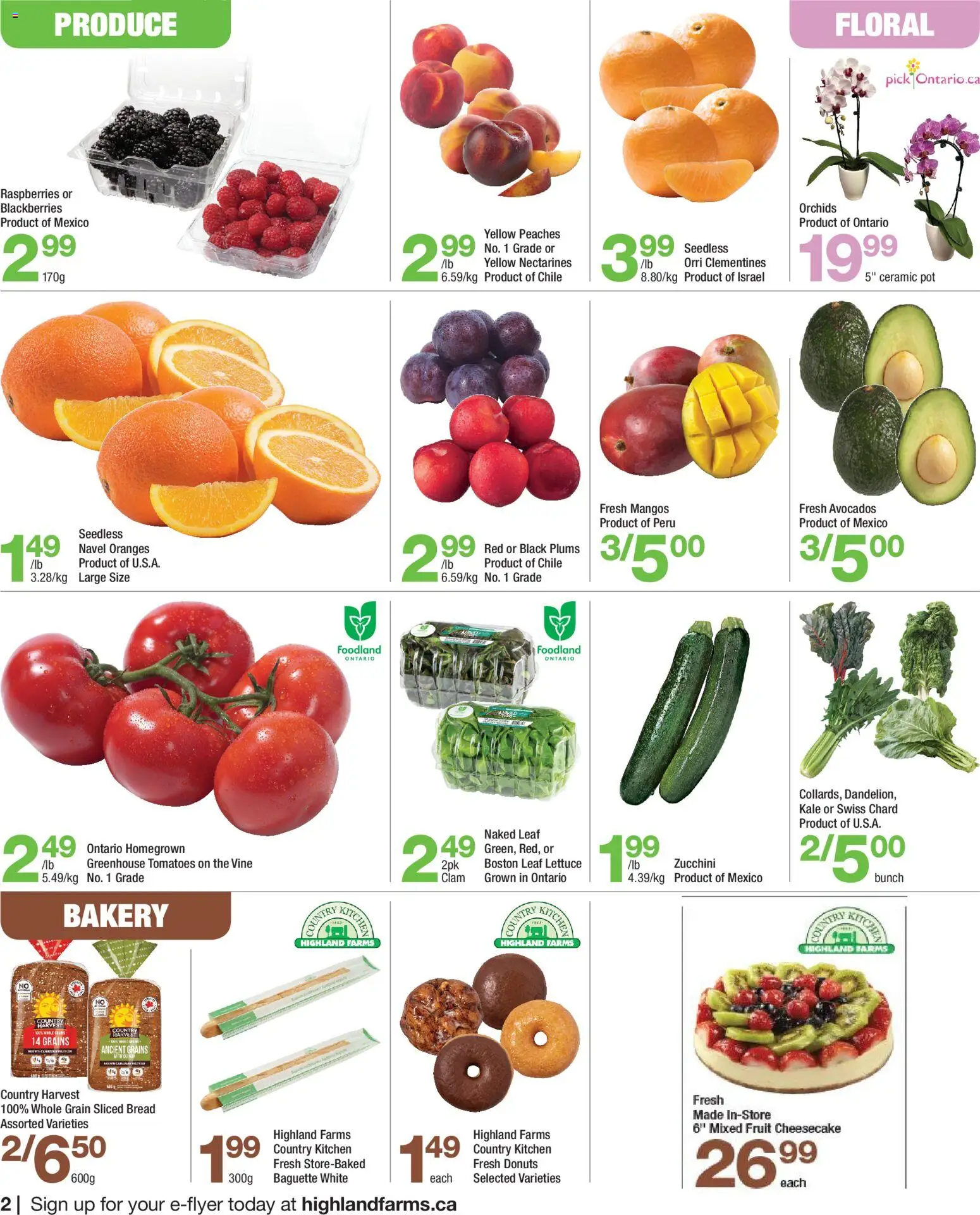 Highland Farms weekly flyer / circulaire - page 2- valid from Feb 19, 2026