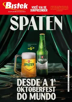 Pré-visualização Bistek Supermercados - Ofertas Ambev válida a partir de 08/10/2025