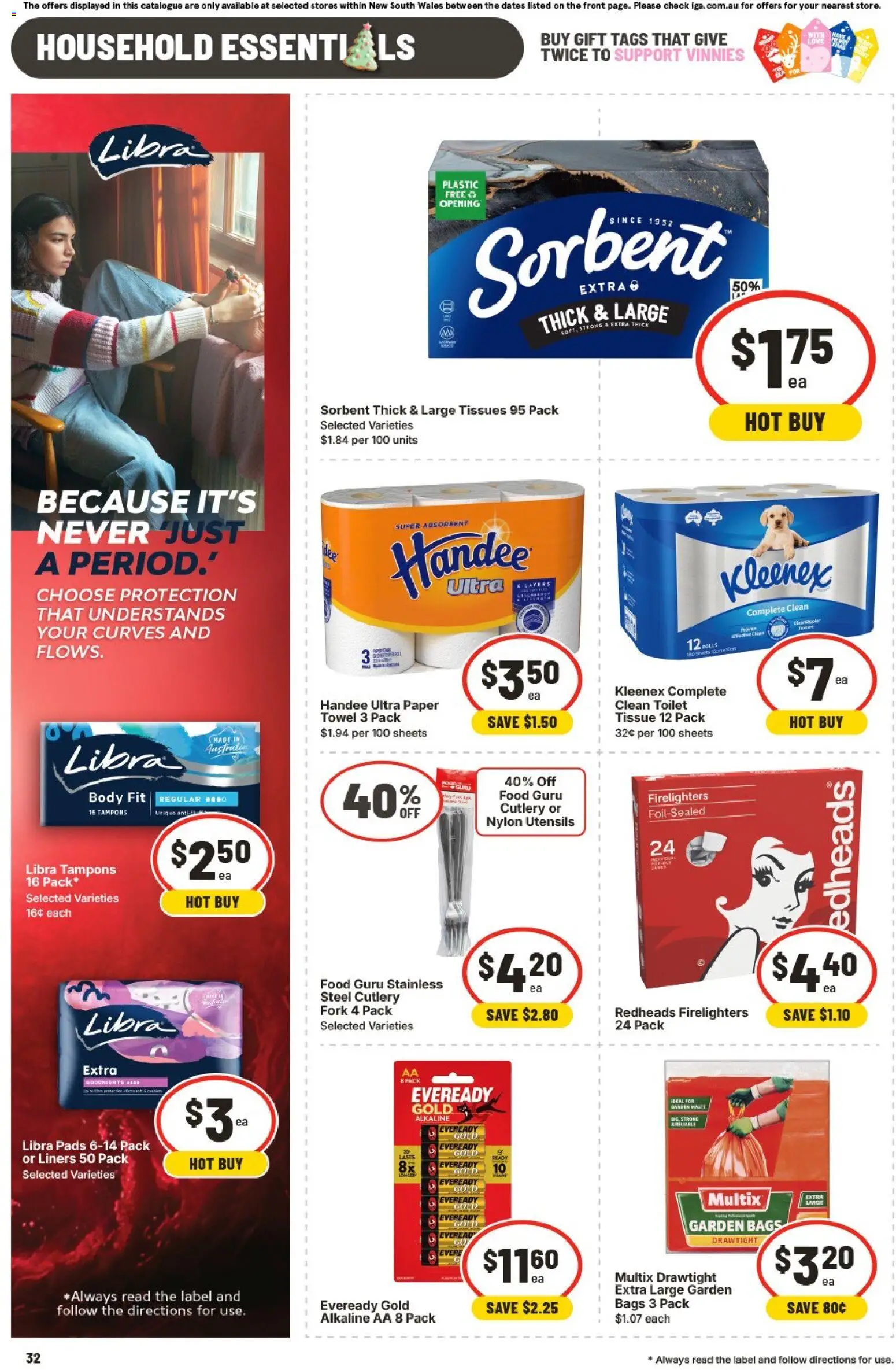 IGA Catalogue NSW - page 32- valid from 12/11/2025
