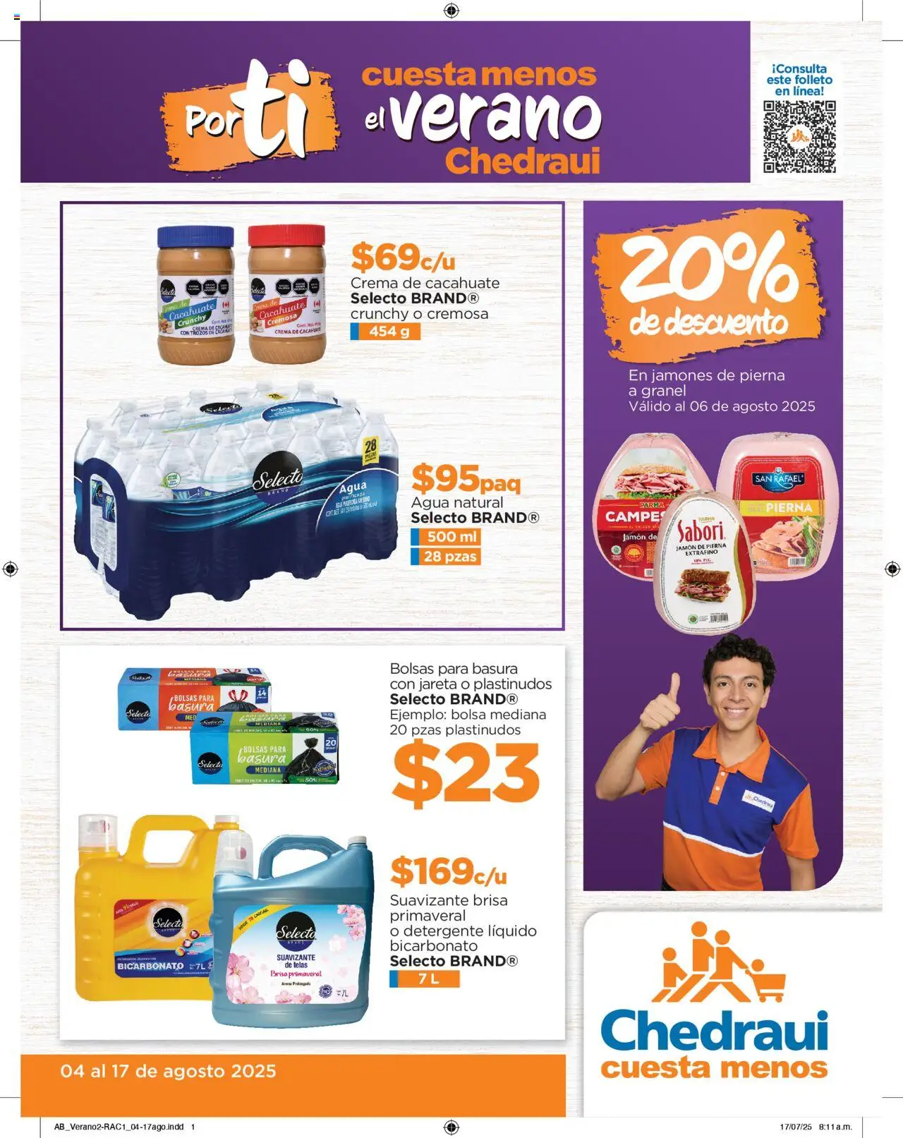 Chedraui folleto - página 1- válido desde 04/08/2025