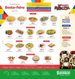 Pré-visualização Supermercados Rondon ofertas Páscoa válida a partir de 02/04/2026
