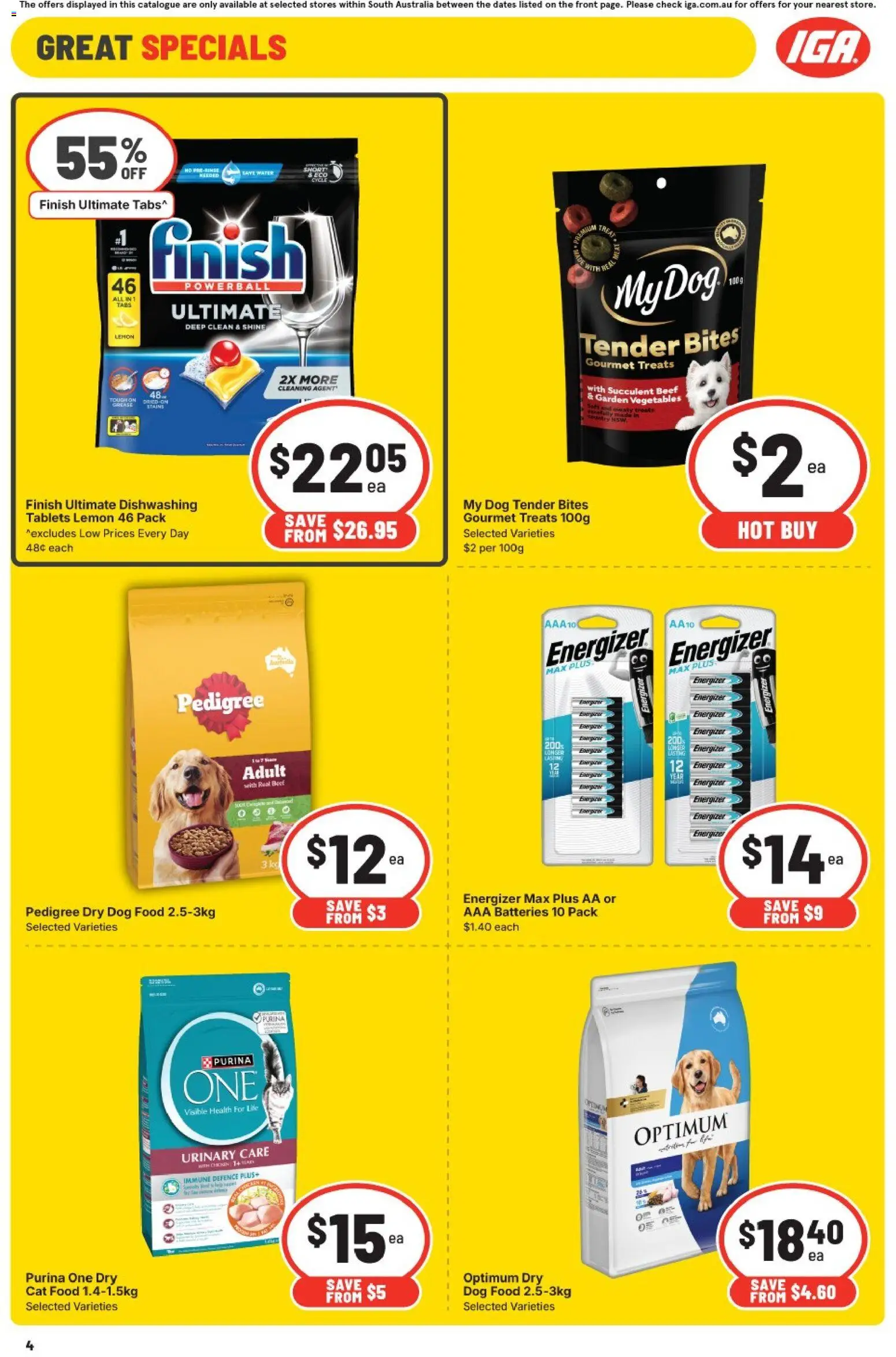 IGA Catalogue SA - page 4- valid from 14/01/2026