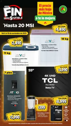 Bodega Aurrerá Buen Fin  válido desde 06/11/2025