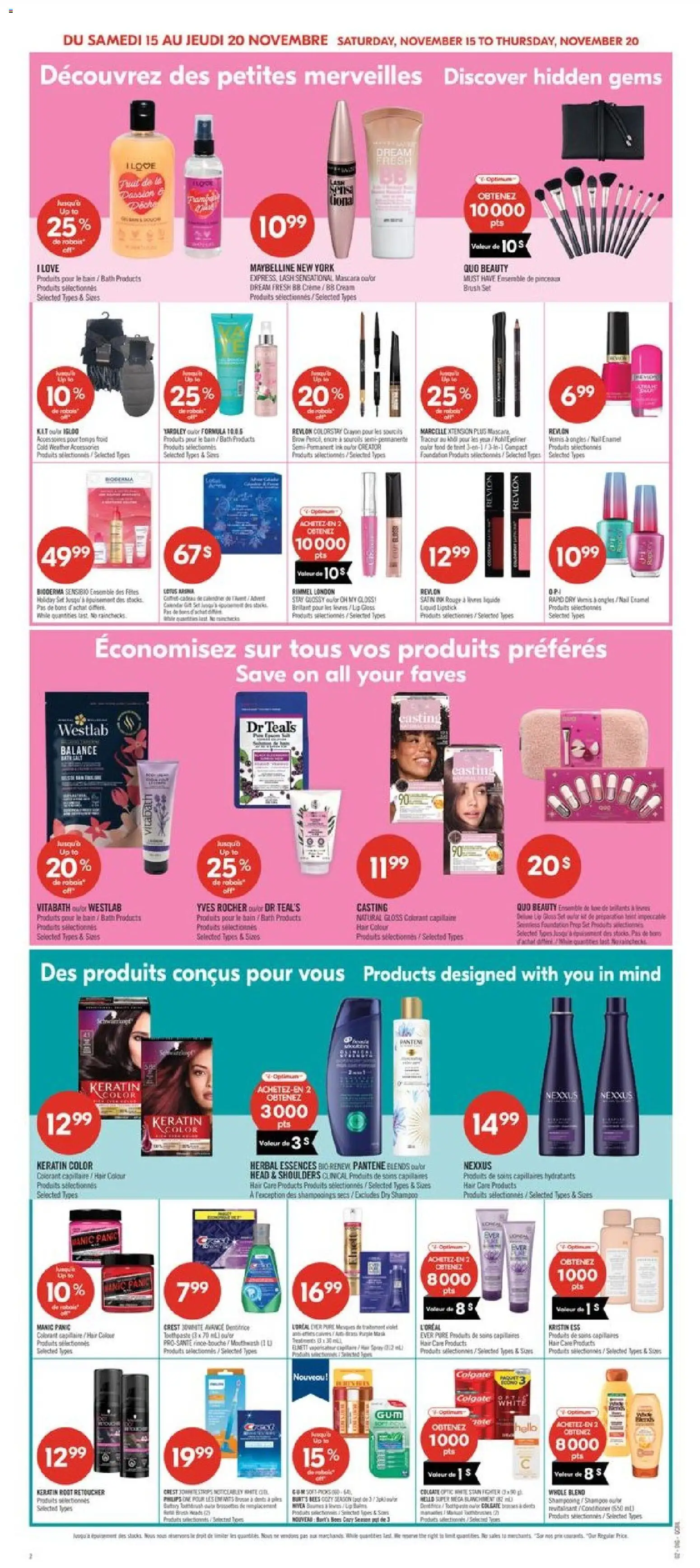 Pharmaprix weekly flyer / circulaire - page 17- valid from Nov 15, 2025