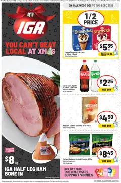 IGA catalogue preview - valid from 03/12/2025
