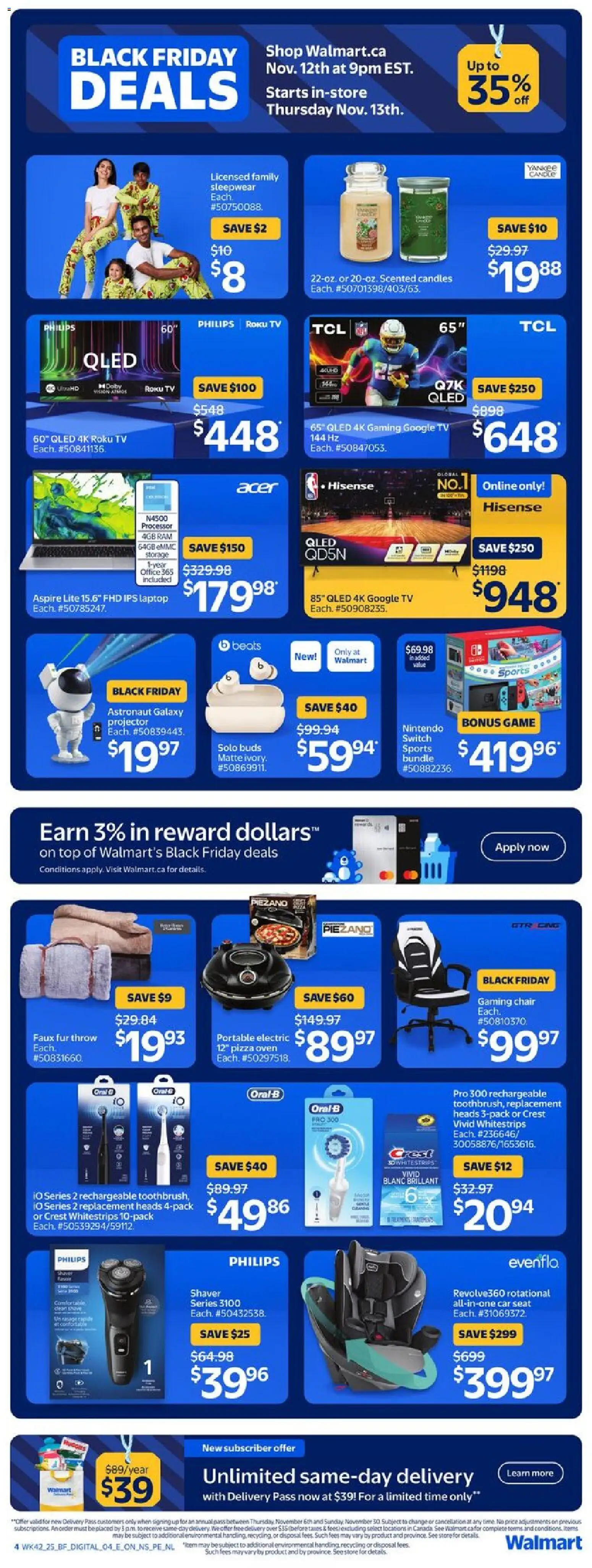 Walmart Black Friday Flyer - page 2- valid from Nov 13, 2025