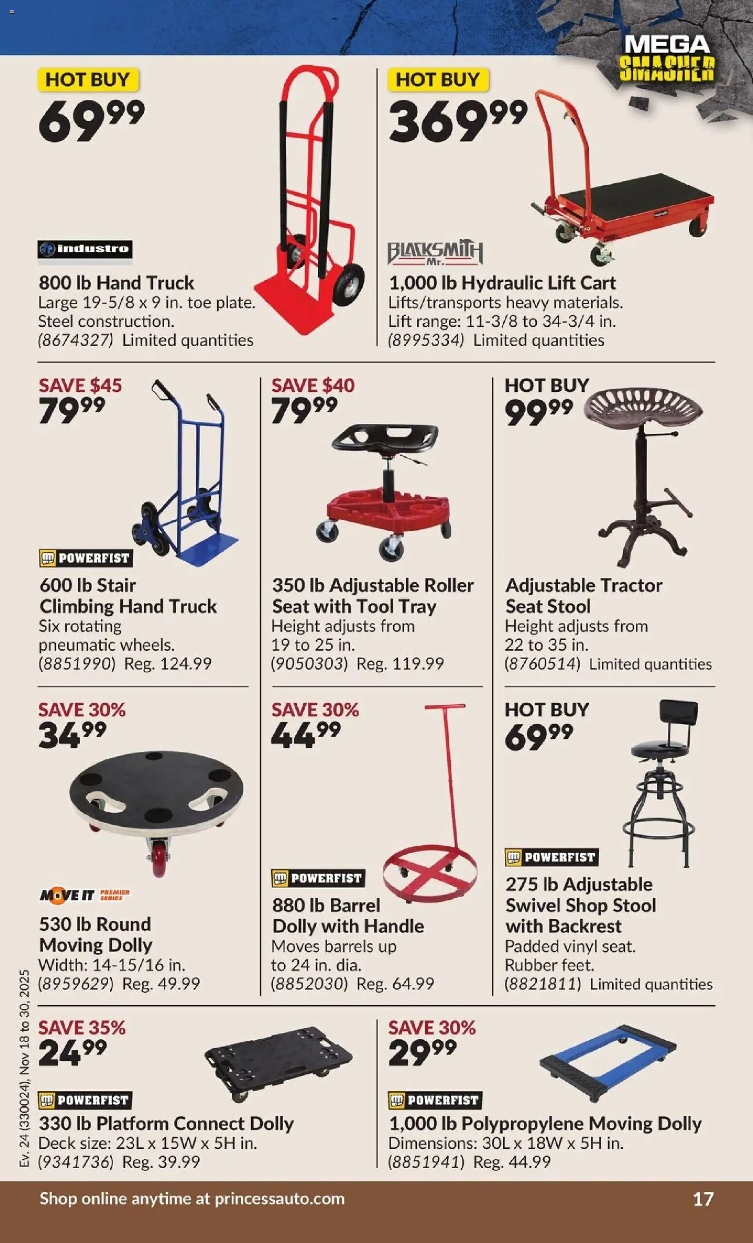 Princess Auto - 2 Week Sale! - page 30- valid from Nov 18, 2025