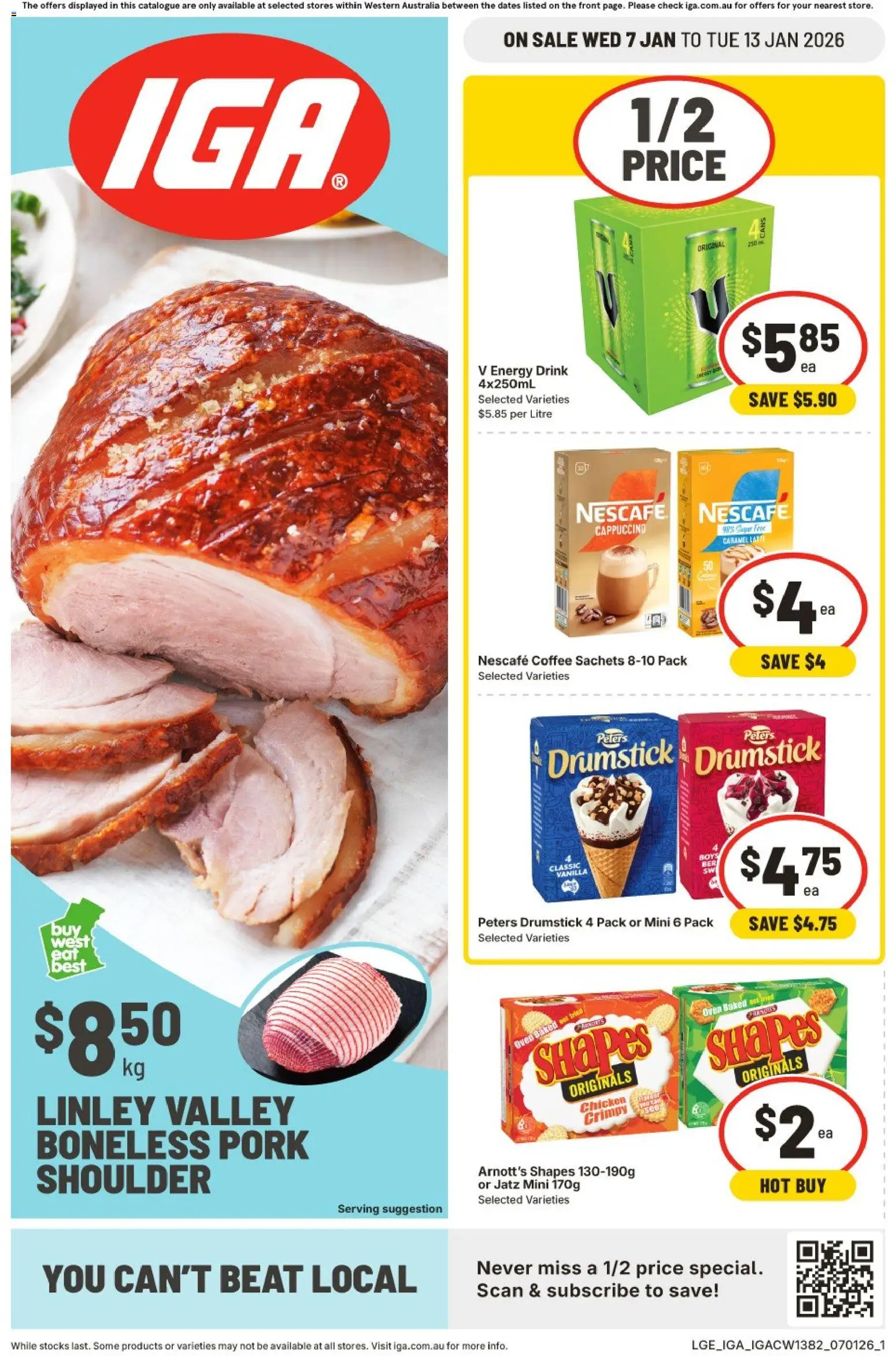 IGA Catalogue WA - page 1- valid from 07/01/2026