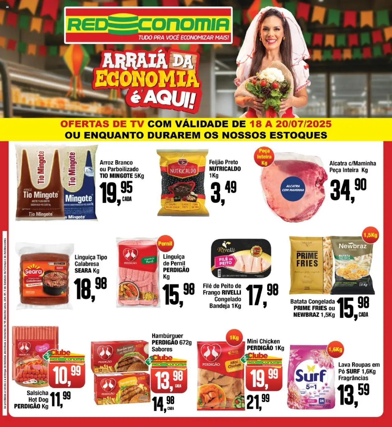Encarte RedEconomia - página 1- válido a partir de 18/07/2025
