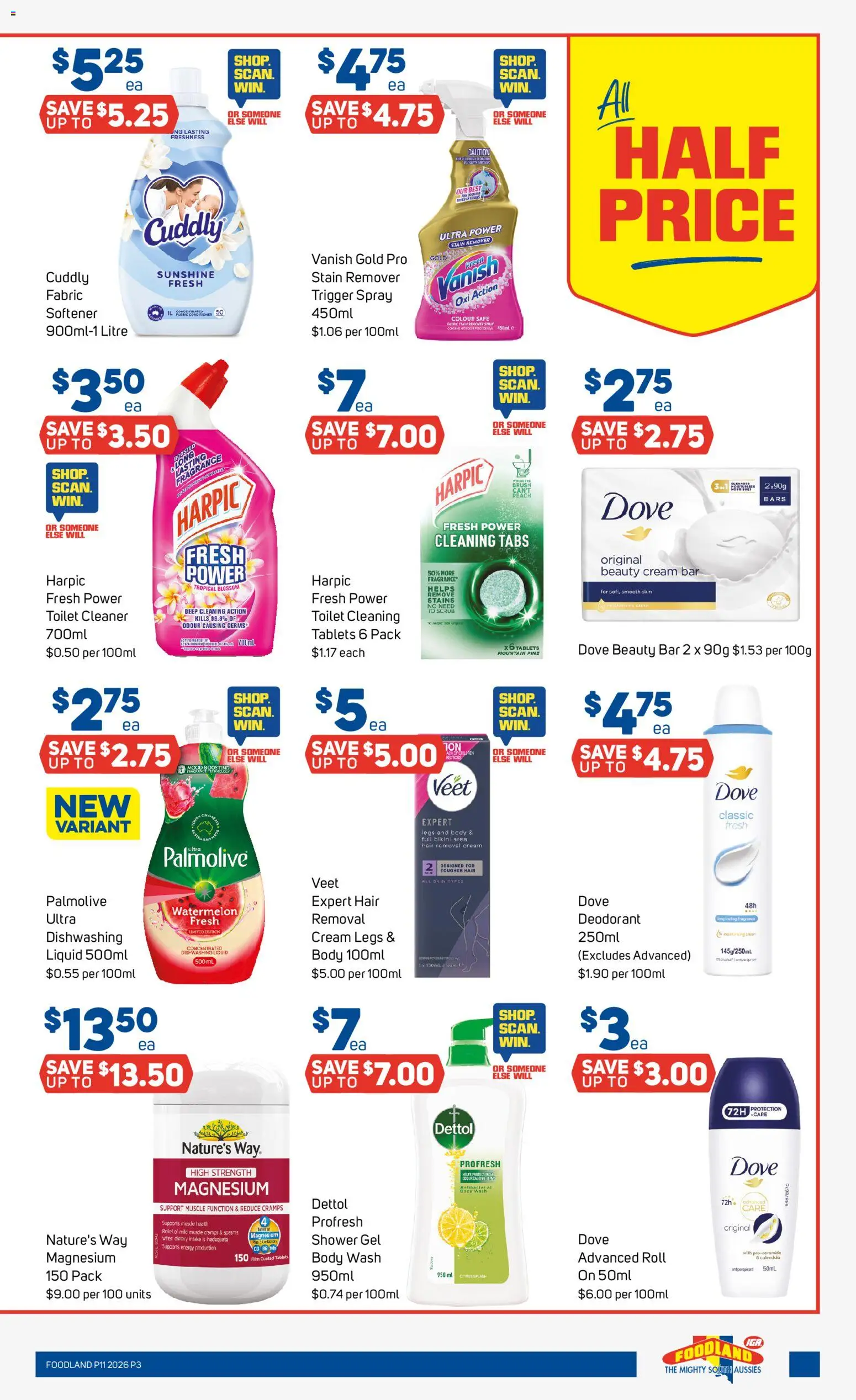 Foodland catalogue  - page 3- valid from 11/03/2026