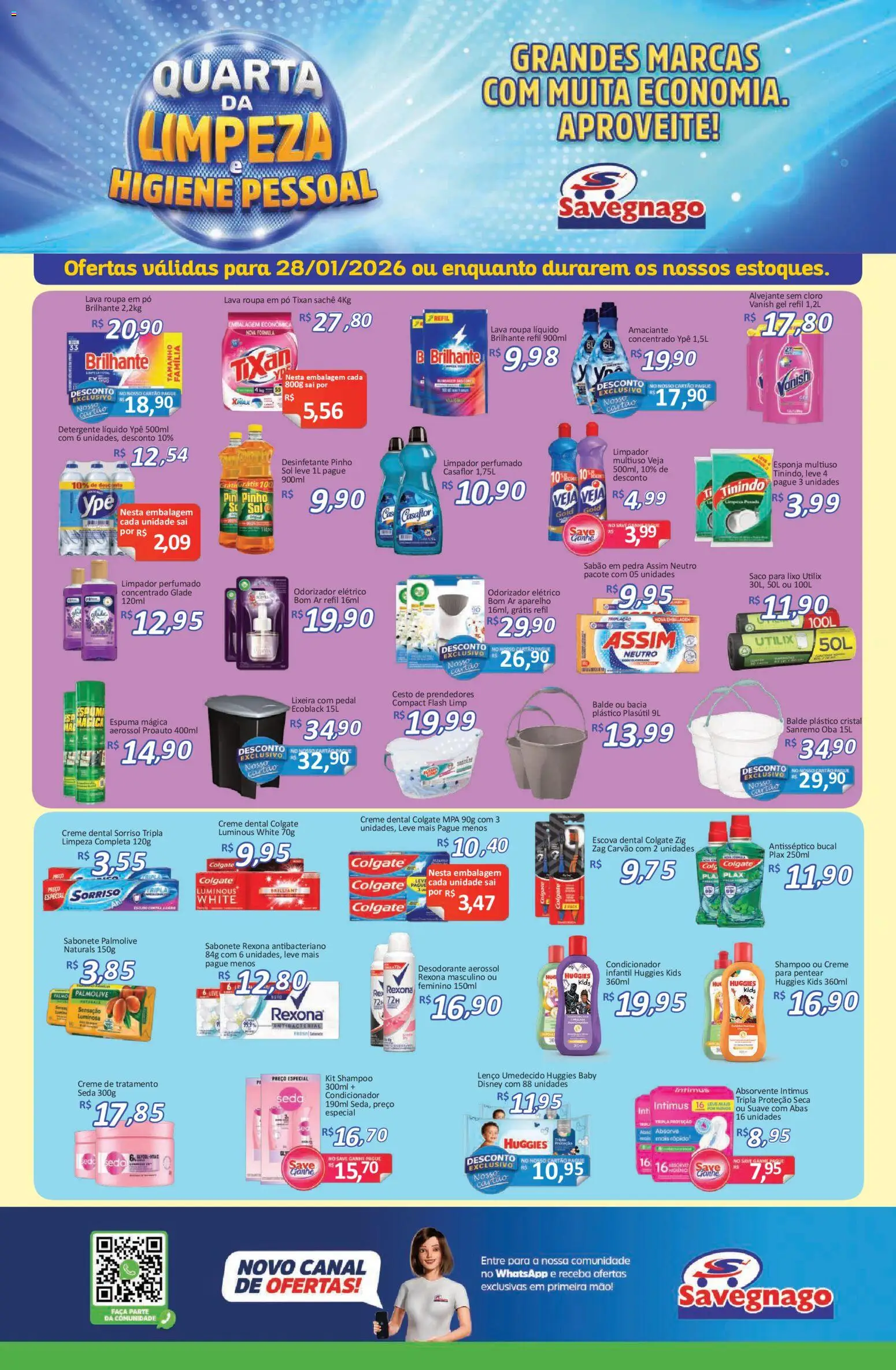 Savegnago - Ofertas da semana - página 1- válido a partir de 28/01/2026
