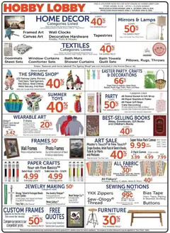 Preview Hobby Lobby Weekly Ad valid from 04/05/2026