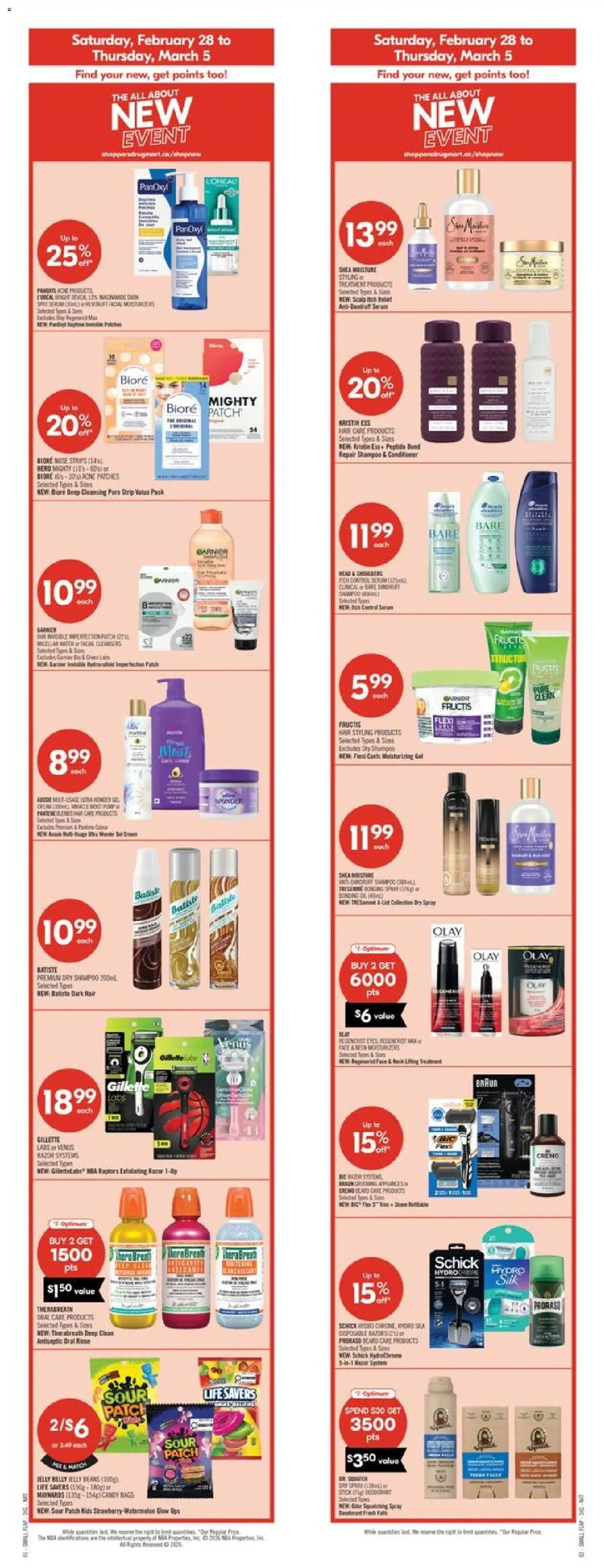 Shoppers weekly flyer / circulaire - page 2- valid from Feb 27, 2026