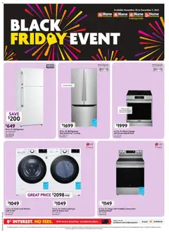 Preview Home Hardware - Black Friday  valid from Nov 20, 2025