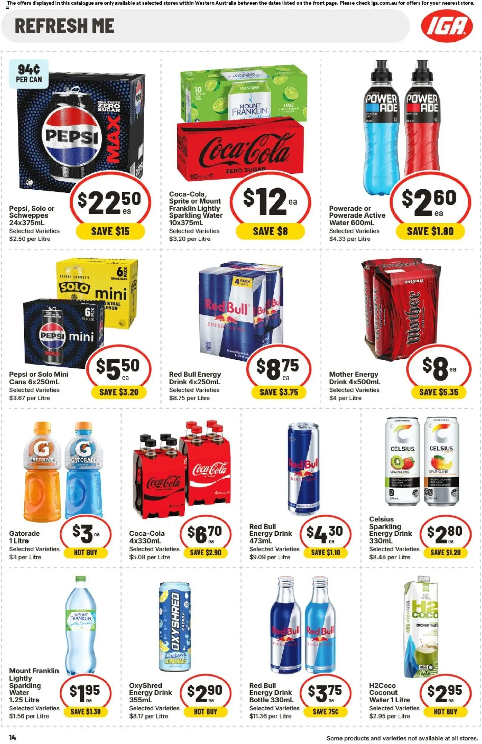IGA Catalogue WA - page 17- valid from 14/01/2026