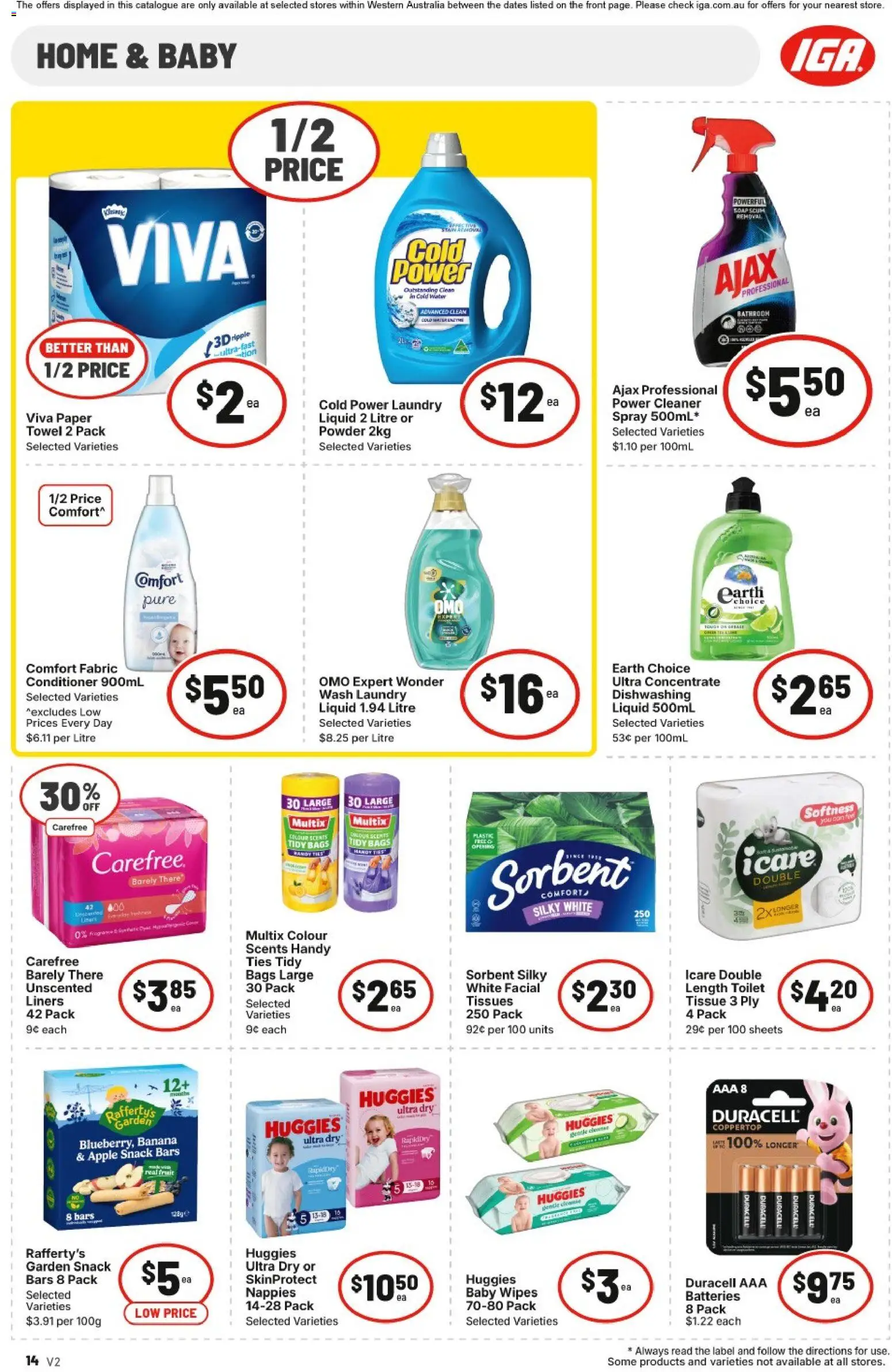 IGA Catalogue NT/WA - page 14- valid from 25/02/2026