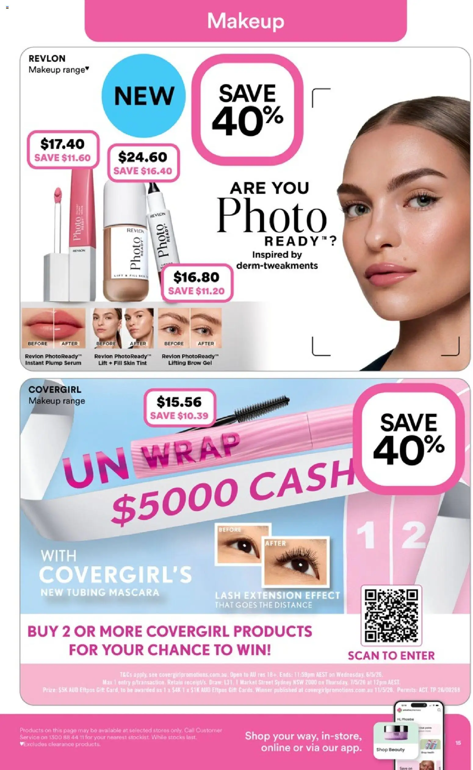 Priceline Pharmacy catalogue  - page 15- valid from 09/04/2026