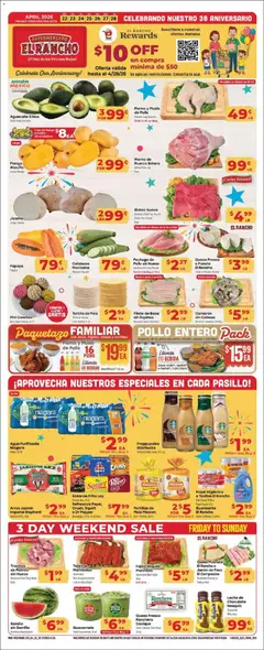 Preview El Rancho Weekly Ad valid from 04/22/2026
