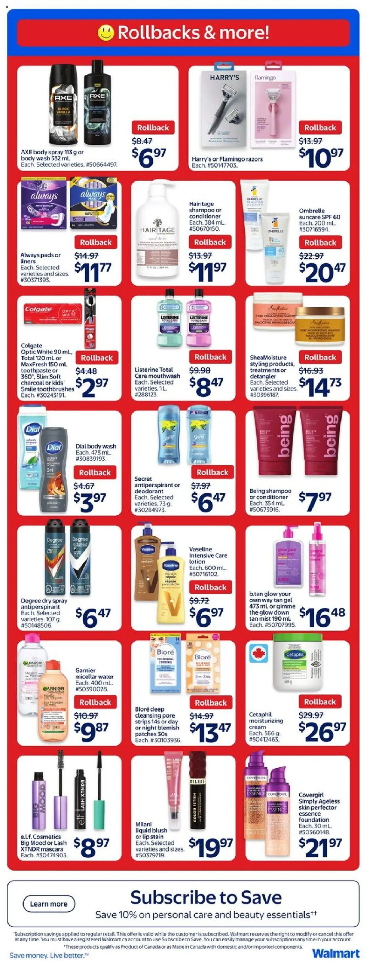 Walmart weekly flyer - page 18- valid from Jul 17, 2025
