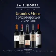 La Europea catálogo Grandes Vinos válido desde 29/12/2025