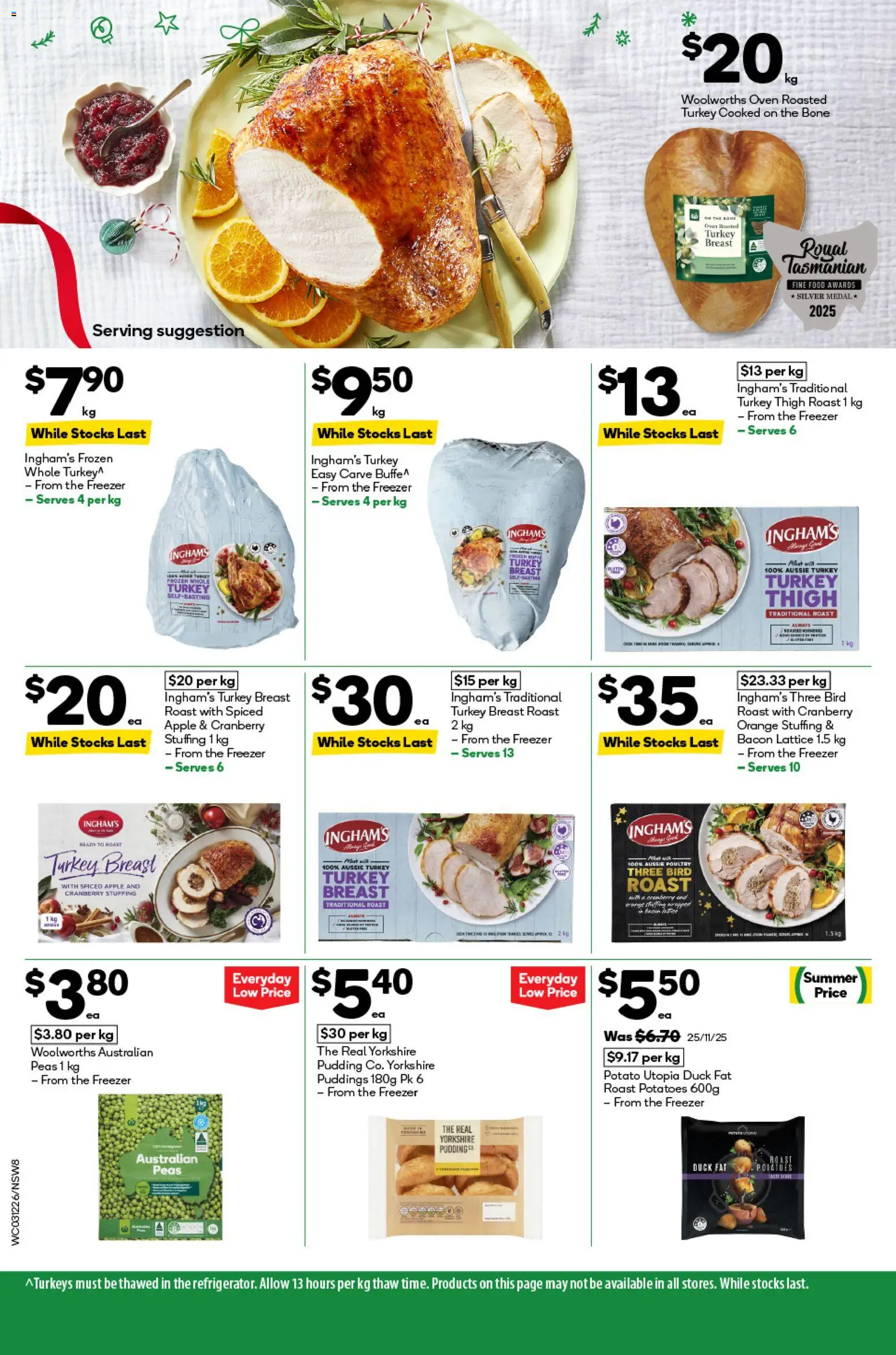 Weekly catalogue Woolworths 03/12 - page 8- valid from 03/12/2025