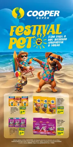 Pré-visualização Cooper - Ofertas Festival Pet válida a partir de 04/02/2026