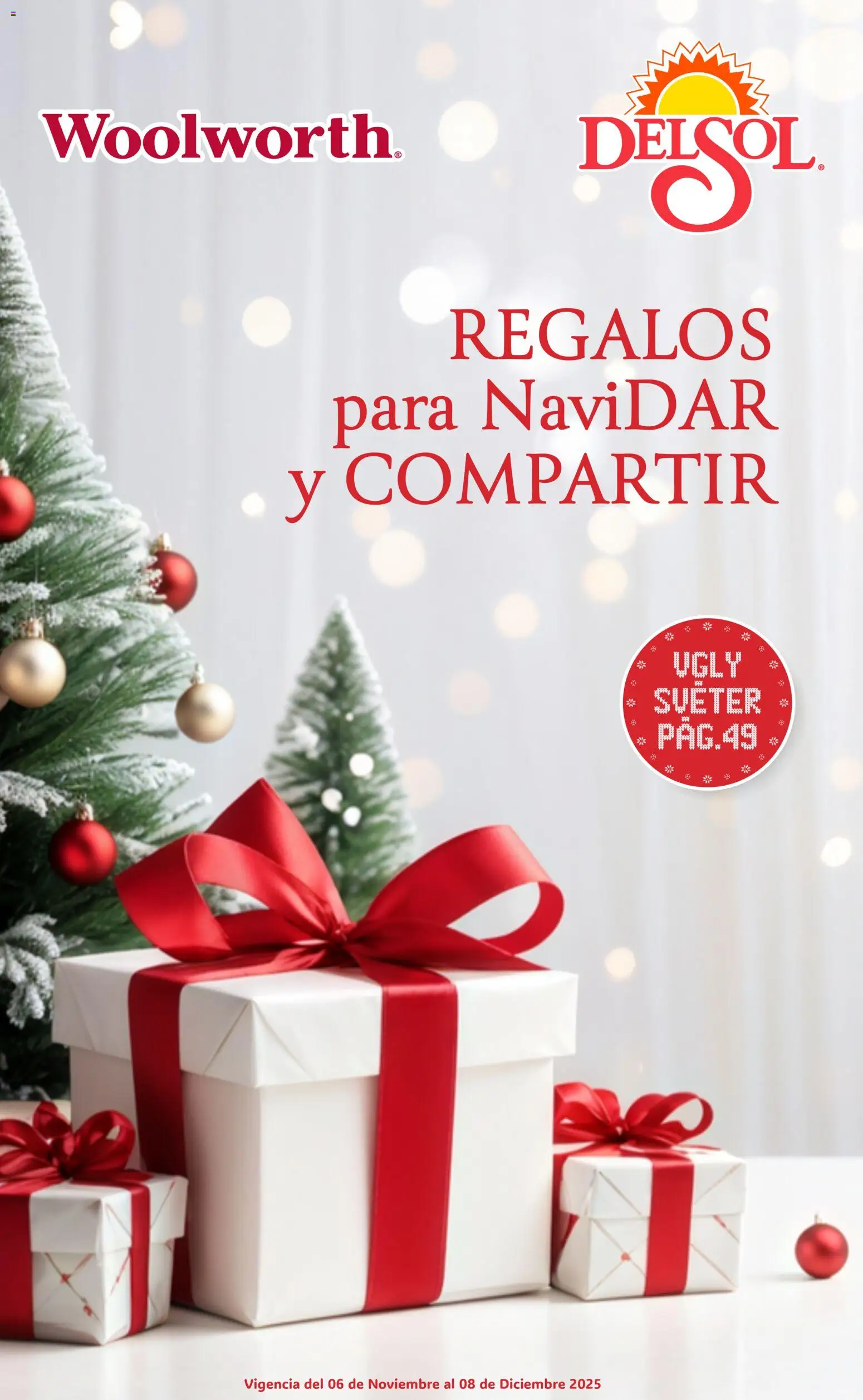 Del Sol y Woolworth catálogo Regalos 2025 - página 1- válido desde 06/11/2025