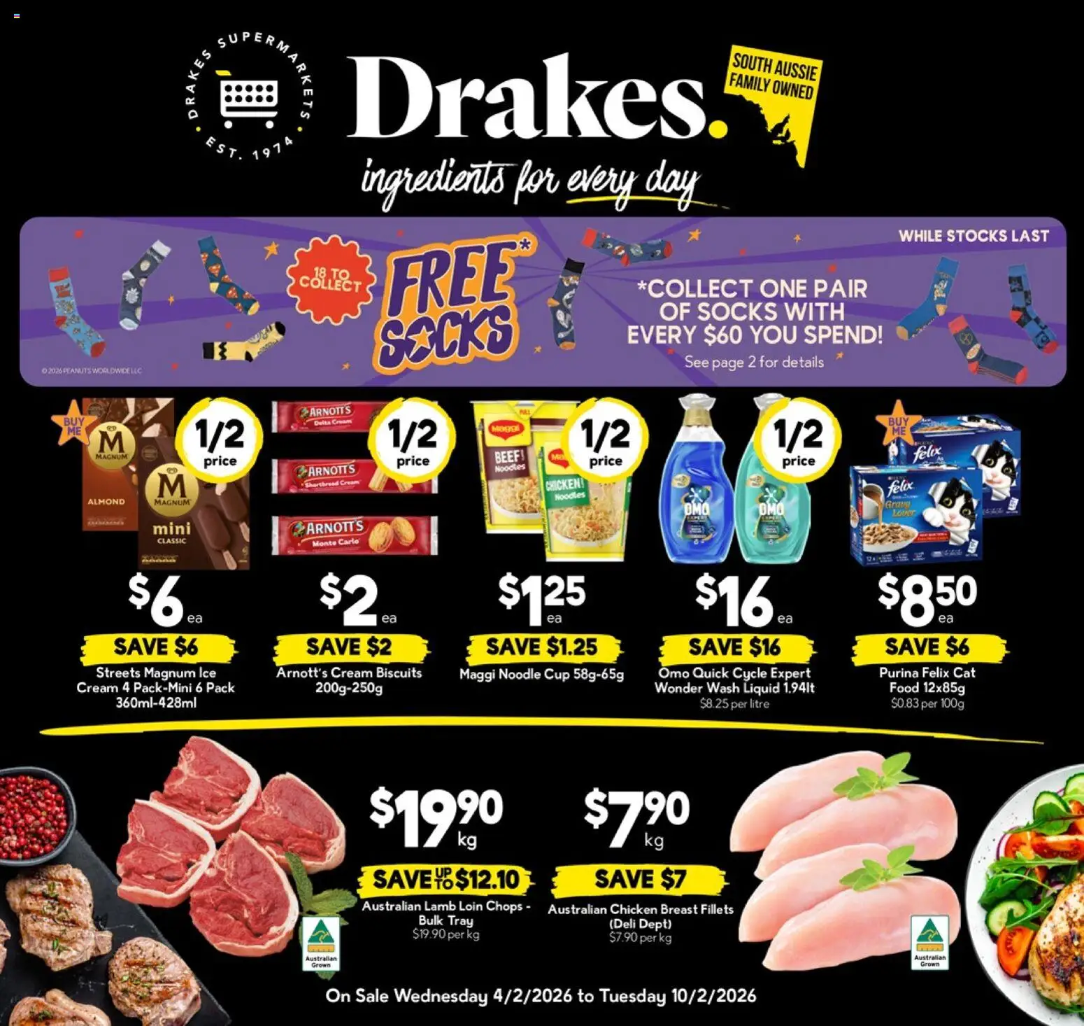 Drakes  Catalogue  - page 1- valid from 04/02/2026