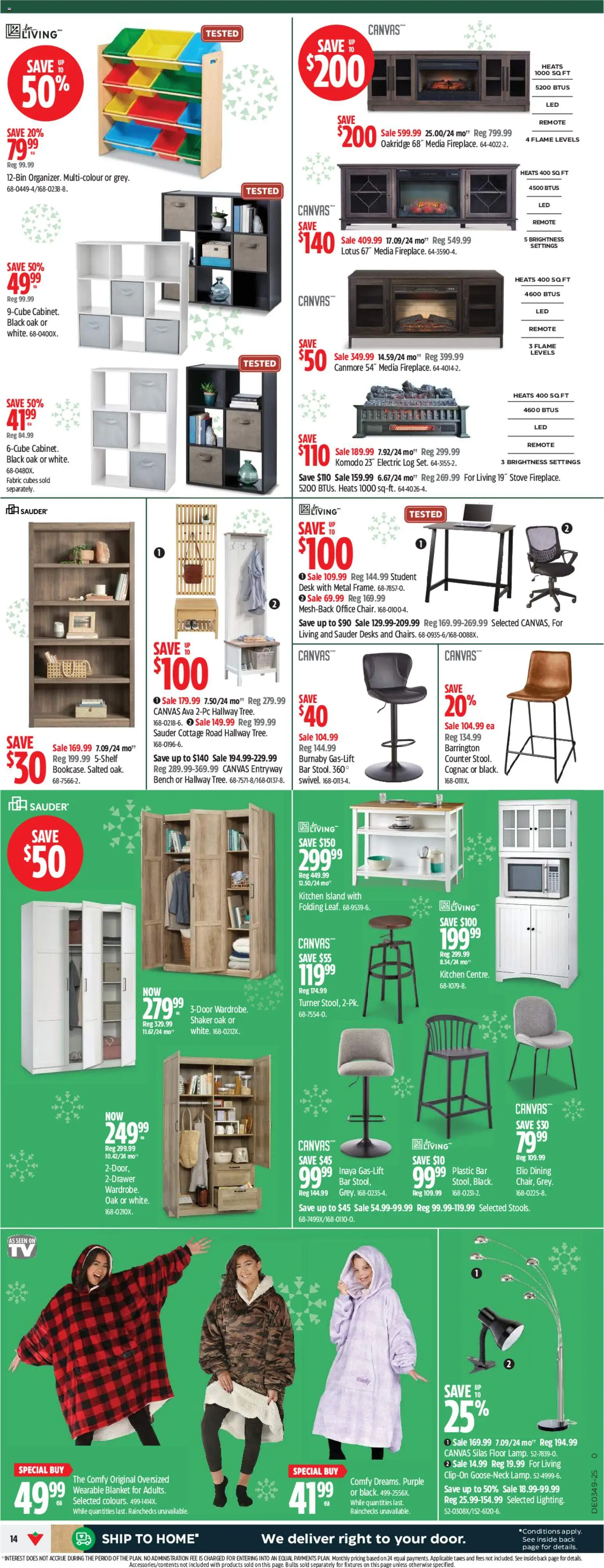 Canadian Tire weekly flyer - page 14- valid from Nov 27, 2025