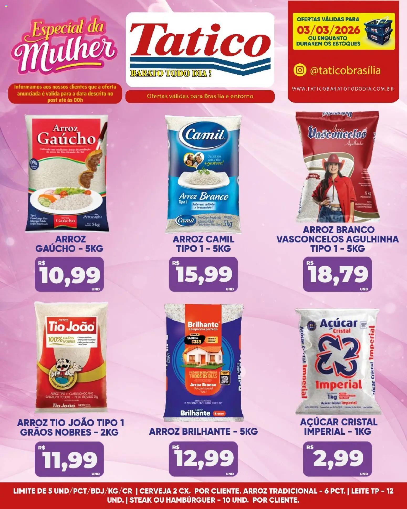 Tatico ofertas do Dia - página 1- válido a partir de 03/03/2026
