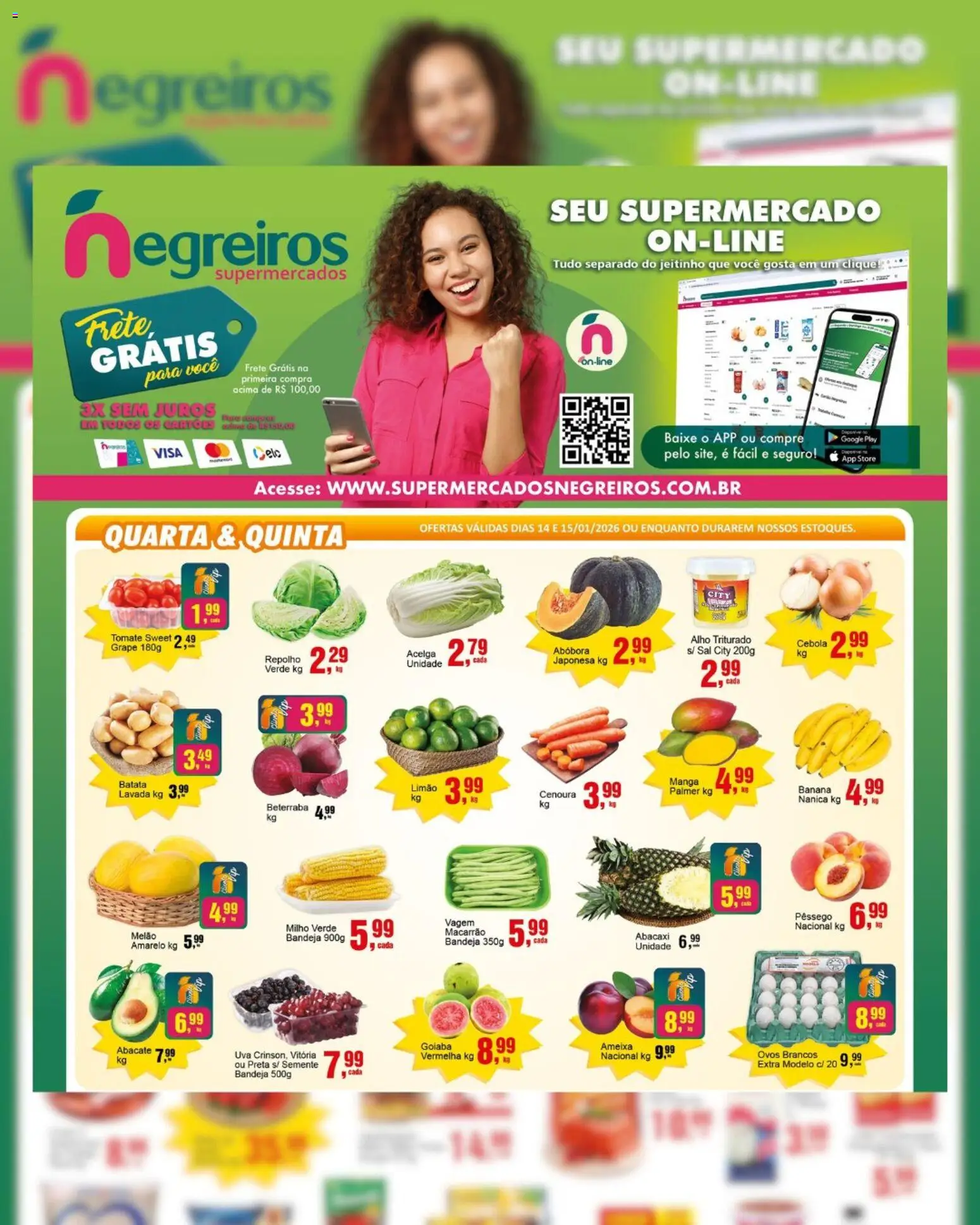 Negreiros - Ofertas da semana - página 1- válido a partir de 14/01/2026

